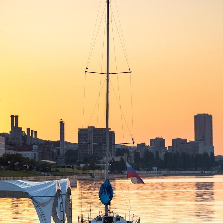 Evening sunset festivities